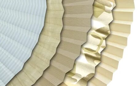 Gemustert in beige