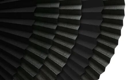 Hitzeschutz in schwarz
