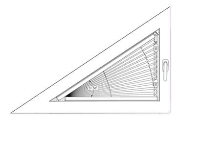 Plissee FDS3
